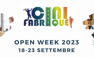 OPEN WEEK CINIFABRIQUE – SETTIMANA APERTA 18-23 SETTEMBRE