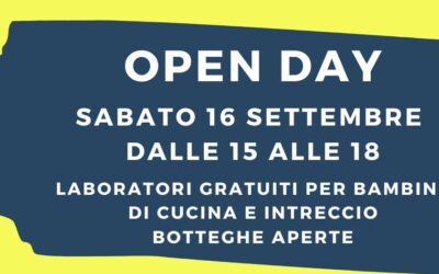 OPEN DAY CINIFABRIQUE – SABATO 16 SETTEMBRE