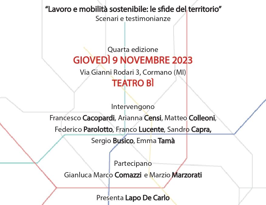 DIALOGHI DEL NORD MILANO – 9 NOVEMBRE 2023 CORMANO