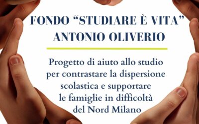 STUDIARE È VITA: CAMPAGNA DI RACCOLTA FONDI PER L’AIUTO ALLO STUDIO GRATUITO